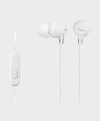 SONY WIRED ON EAR HEADPHONE MDR-EX15APBZ - WHITE