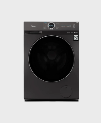 MIDEA WASHING MACHINE FRONT LOADING 8KG INVERTER WIFI TITANIUM GREY