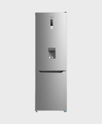 MIDEA REFRIGERATOR BOTTOM MOUNT 310LTS NO FROST WITH DISPENSER SILVER (HD-403RWENJ(D)-W