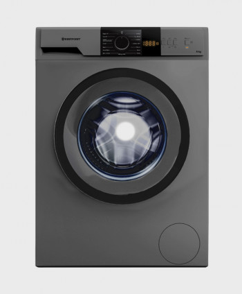 WESTPOINT WASHING MACHINE FRONT LOADING 9KG SILVER