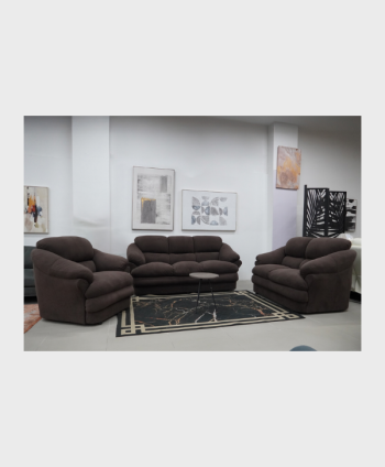 SOFA SET 3+2+1 SCALA MICROFIBRE PEACH CODE B81 - LOCAL