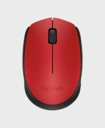 LOGITECH M171 WIRELESS MOUSE - RED