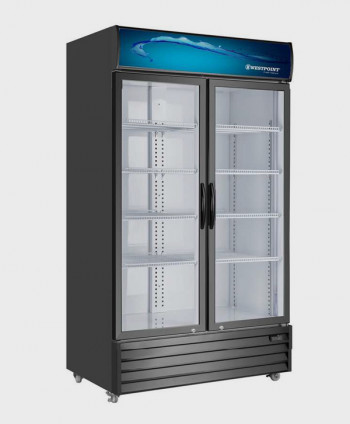 WESTPOINT SHOWCASE COOLER 2 DOORS SLIDING 1000L