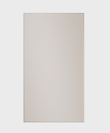 SAMSUNG REFRIGERATOR RF65A96768A BESPOKE FRENCH DOOR GLAM-G. VANILLA UPPER PANEL