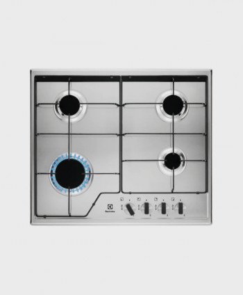 ELECTROLUX BUILT IN GAS HOB WITH 4 BURNERS