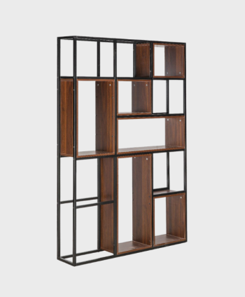 OFFICE BOOKCASE NOVARA  BS-N2377 120*24*180 CM - 6 SHELVES