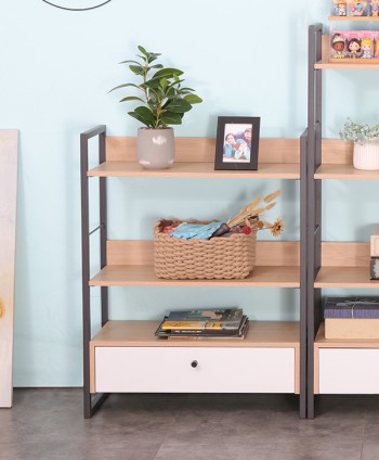 OFFICE BOOKCASE MARINOÂ  BS-13DÂ  70*30*90 CM - 3 SHELVES