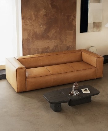 SOFA 3 STR RESIDENCIA AS166-3 (ROUND EDGE) SOFA 248*103*63 CM