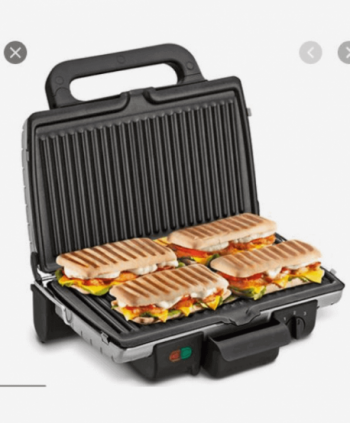 TEFAL MINUTE ULTRA COMPACT GRILL SILVER GC302B26