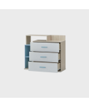KIDDO WONDER SGY_CD_062 3 CHEST OF DRAWERS  L900  W1000  H400  MM