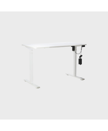 PESCARA  CT-N2420A LIFTING DESK METAL FRAME WHITE + BOARD WHITE W1240  D615  H720  MM