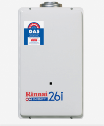 RINNAI GAS WATER HEATER 26L INDOOR REUV26F