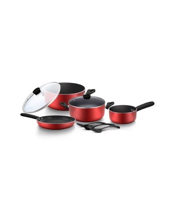 SUPER COOK 9 PC SET RED