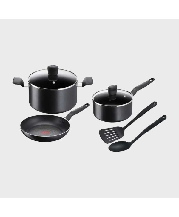 TEFAL SUPERCOOK SET 7 NON-STICK BLACK B459S784 TEFAL SUPERCOOK SET 7 NON-STICK BLACK B459S784