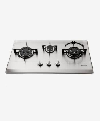 RINNAI BUILT IN HOB 3 GAS BURNERS STAINLESS STEELE RB-713NS