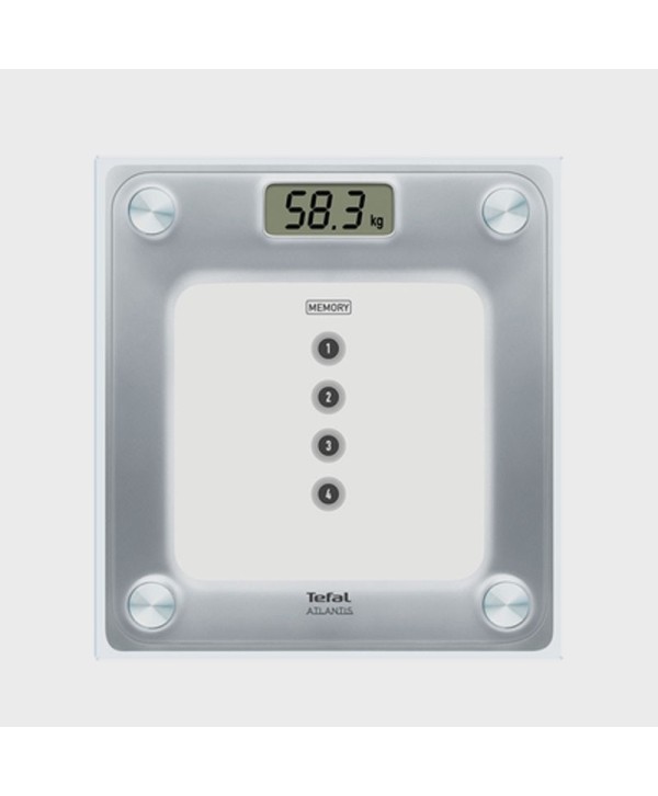 TEFAL BATHROOM SCALE ATLANTIS TEFAL BATHROOM SCALE ATLANTIS