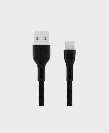 PROMATE POWERBEAM-IBLACK 1.2M APPLE CABLE