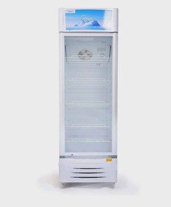 MIDEA BOTTLE COOLER SINGLE DOOR 309LTS  WHITE MDRZ432FZG21-HS-411S
