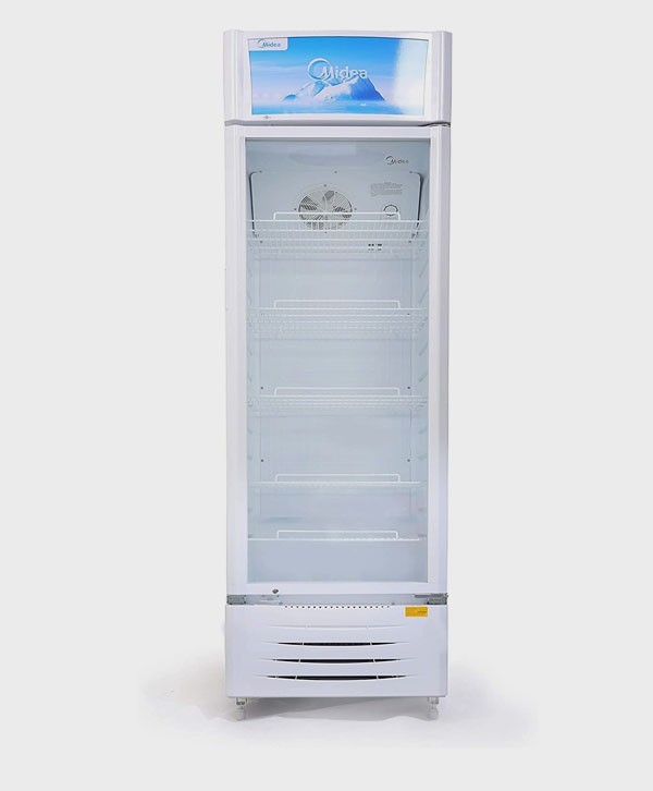 MIDEA BOTTLE COOLER SINGLE DOOR 309LTS  WHITE MDRZ432FZG21-HS-411S
