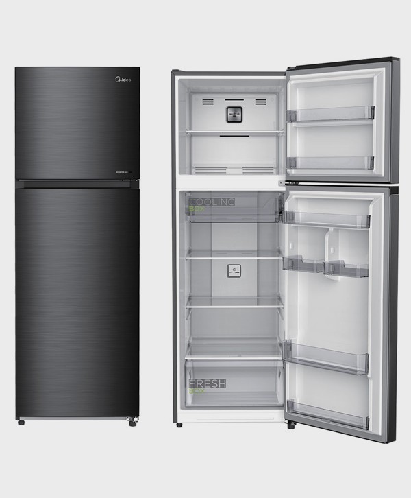 MIDEA REFRIGERATOR TOP MOUNT 338L NO FROST A+