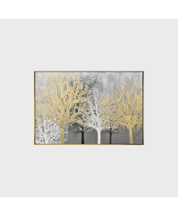 D-23090-3  OIL PAINTING  152.5*102.5*5.5  GB058-2527 BLACK&GOLD