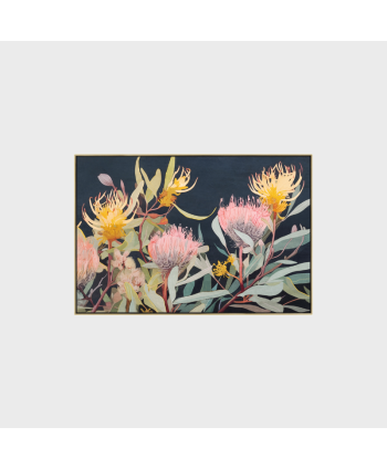 C-P6996N-1C  PRINTING+50% HAND PAINT  122.5*82.5*4.5  GB056-3316 LIGHT WOOD GRAIN PS FRAME