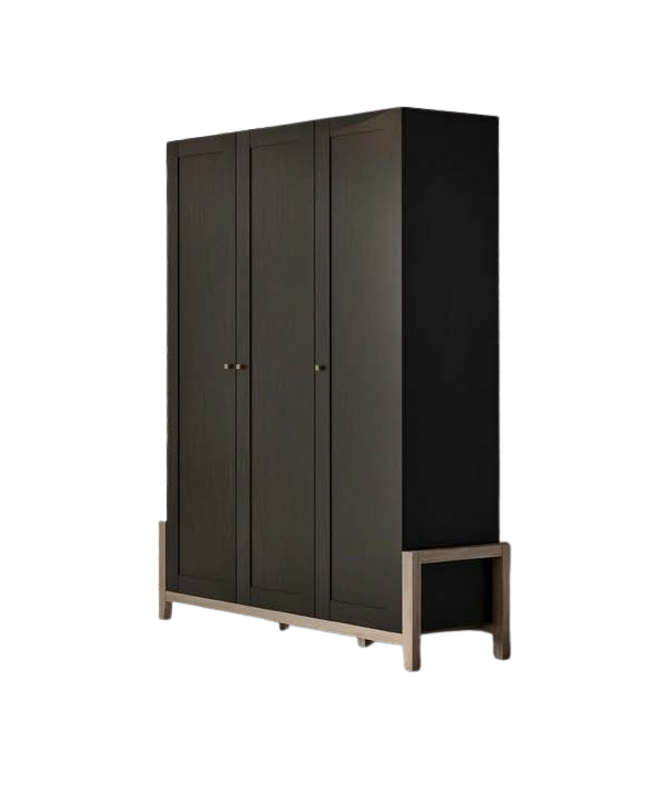 3 DR WARDROBE L1284 X W500 X H1930 MM 3 DR WARDROBE L1284 X W500 X H1930 MM