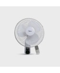 MIDEA WALL FAN 16" WITH REMOTE WIHTE - 3 BLADES MIDEA WALL FAN 16" WITH REMOTE WIHTE - 3 BLADES