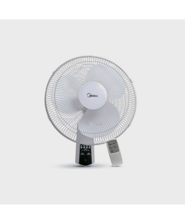 MIDEA WALL FAN 16" WITH REMOTE WIHTE - 3 BLADES MIDEA WALL FAN 16" WITH REMOTE WIHTE - 3 BLADES