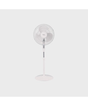 MIDEA STAND FAN 16" WHITE COLOUR - 3 BLADES