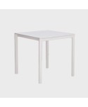 NOVARA¬† CZ-N2315 DINING TABLE 15MM METAL FRAME WHITE + BOARD WHITE