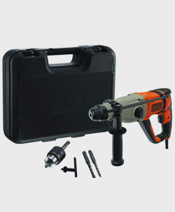 BLACK&DECKER PERCUSSION HAMMER DRILL BEHS02K-QS