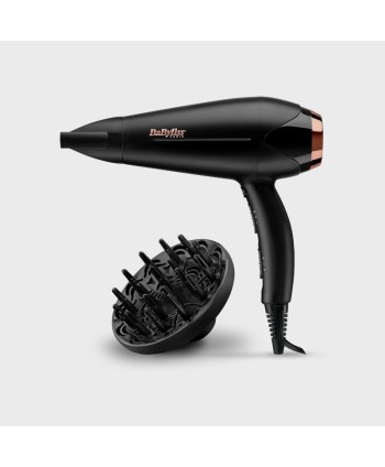 BABYLISS HAIR DRYER TURBO SHINE BLACK/BRONZE CHROME