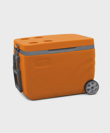 MILTON SUPER CHILL ICE COOLER 70L ORANGE/WHITE