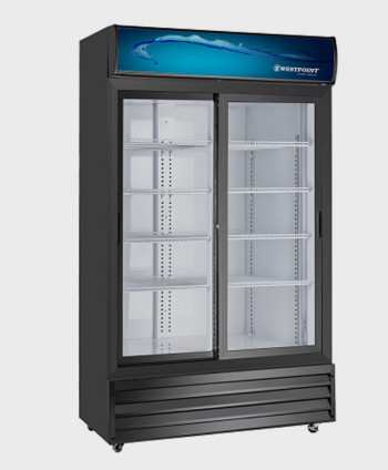 WESTPOINT SHOWCASE COOLER 2 DOORS SLIDING 1000L