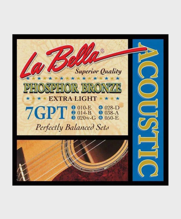 LABELLA GUITAR STRINGS - SET AC.GTR PB X-LITE LABELLA GUITAR STRINGS - SET AC.GTR PB X-LITE
