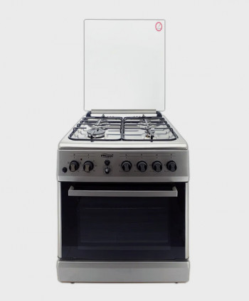 PACIFIC COOKER 4 GAS BURNERS INOX