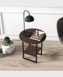 RUUM MILAS SIDE TABLE WALNUT