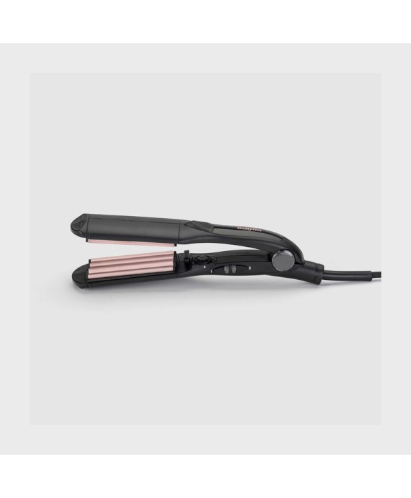 BABYLISS THE CRIMPER CREPE IRON WITH 10 TEMPERATURE LEVELS UP TO 210 °C AND AUTOMATIC SHUT-OFF BLACK BABYLISS THE CRIMPER CREPE IRON WITH 10 TEMPERATURE LEVELS UP TO 210 °C AND AUTOMATIC SHUT-OFF BLACK