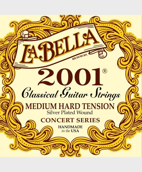 LABELLA GUITAR STRINGS - SET 2001 CLS MED LABELLA GUITAR STRINGS - SET 2001 CLS MED