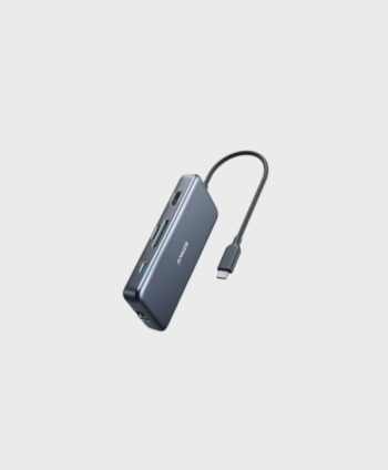 ANKER POWEREXPAND+ 7-IN-1 USB-C PD ETHERNET HUB - GRAY